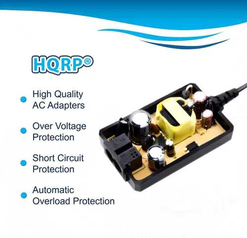 Miniatura 4 de HQRP Cargador adaptador de CA compatible con JVC AP-V14 AP-V15 AP-V16 AP-V17 AP-V18 AP-V19 AP-V20 AP-V21 GR-DA30U GR-DA30US GZ-MG670 GZ-MG670U