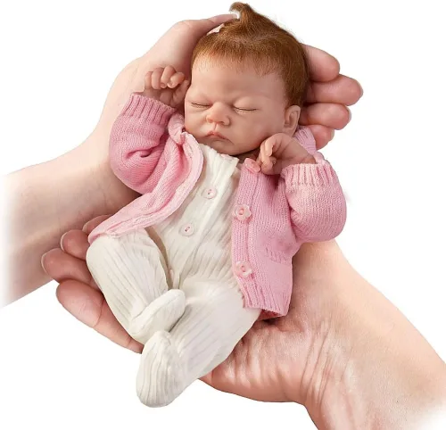 Miniatura 3 de The Ashton – Drake Galleries Emmy Tiny Miracles So Truly Real Realelike Baby Girl Doll realista totalmente posable con piel de vinilo suave al tacto