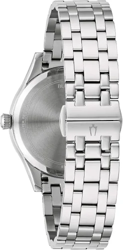 Miniatura 3 de Bulova Ladies Classic Diamond Dial Stainless Steel 3-Hand Calendar Date Quartz Watch