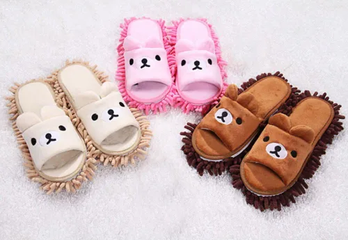 Miniatura 7 de Super Chenille - Pantuflas lavables de microfibra para mopa, limpieza de suelos y polvo, varios tamaños