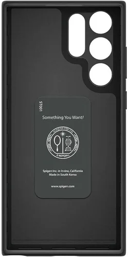 Miniatura 4 de Spigen Funda delgada compatible con Samsung Galaxy S22 Ultra, color negro