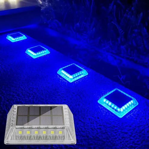 Miniatura 9 de Lacasa Luz Solar para Exteriores, Juego de 4 Piezas, 30LM, IP68 Resistente al Agua, Luz Solar de Jardín Automática de Encendido/Apagado para Paquete