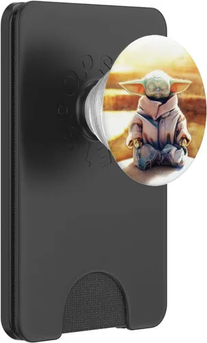 Miniatura 7 de Star Wars The Mandalorian The Child Grogu Meditates PopSockets intercambiables PopGrip