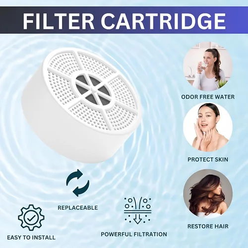 Miniatura 6 de Cartucho de filtro de agua para bañera, repuesto de filtro de bañera, filtro para bañera y grifo de baño