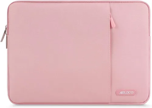 Miniatura 64 de MOSISO Funda vertical de poliéster con bolsillo para laptop de 15, 15.6 y 16 pulgadas, para computadora MacBook Pro 16 M4, M3, M2 y M1, HP, Acer
