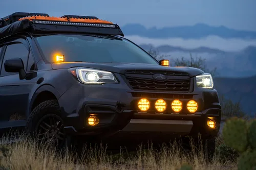 Miniatura 4 de Rigid Industries Cápsulas de luz LED Amber Pro Spot serie D-SS, par