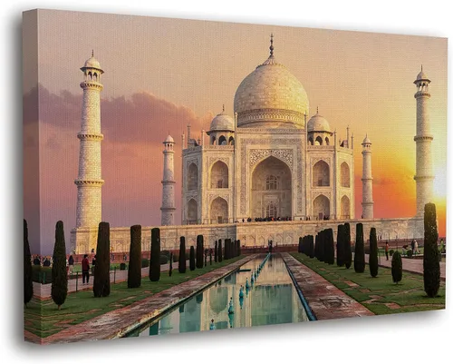 Miniatura 42 de SpiritualHands Lienzo decorativo para pared, diseño de lugares famosos del patrimonio mundial, carteles enmarcados escénicos, paisajes modernos, 03