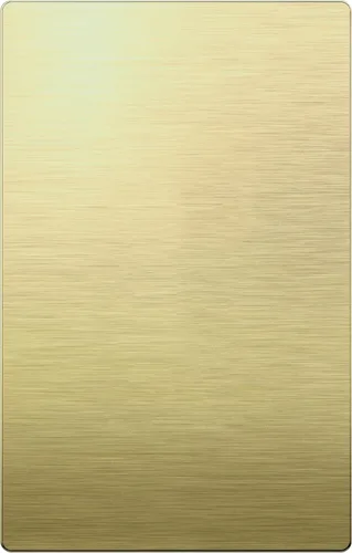 Miniatura 25 de LIDER Placa de Pared de Metal Doble Lisa, Resistente a la Temperatura e Impacto, Acero Inoxidable 304, Cubierta sin Tornillos, Actualización