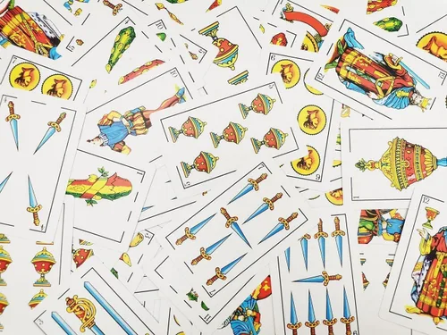 Miniatura 3 de CDBXRA - 12 barajas españolas de cartas españolas, Barajas Españolas Originales Cartas Españolas Originales, Briscas Cards Puerto Rico, Mexican