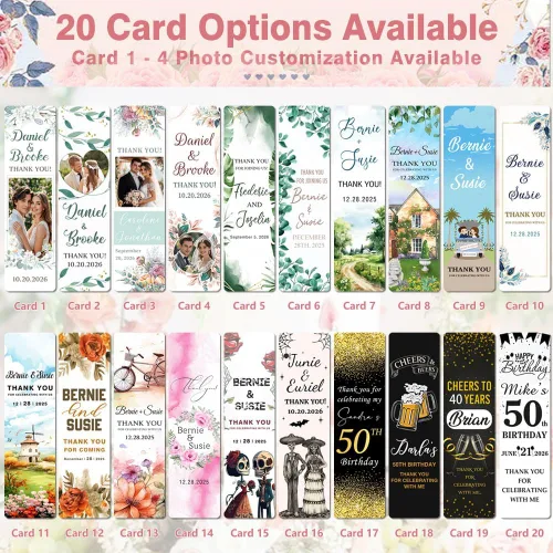 Miniatura 3 de Regalos de boda personalizados para invitados, juego de abrebotellas de madera con el nombre personalizado de la pareja y la fecha de la boda