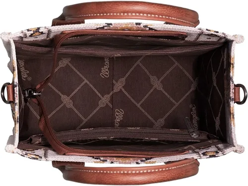 Miniatura 4 de Wrangler Tote Bag for Women Aztec Top Handle Satchel Purse Boho Shoulder Handbags