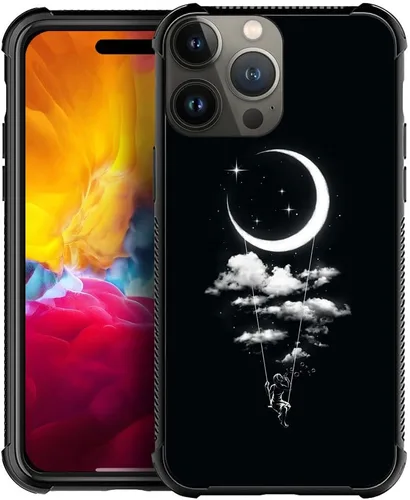 Miniatura 18 de DAIZAG Funda compatible con iPhone 15, protección completa, a prueba de golpes, antiarañazos, funda de poliuretano termoplástico para hombre