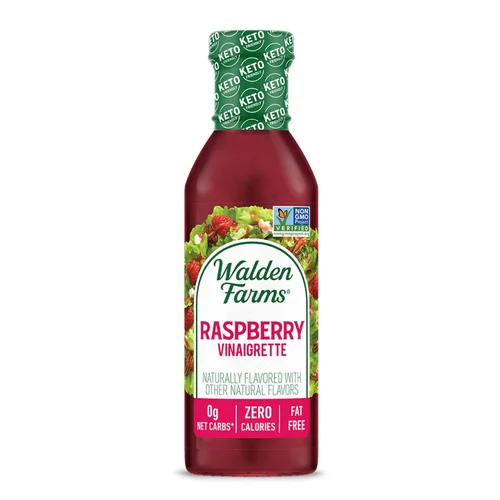 Miniatura 23 de Walden Farms Vinagreta de Tomate Seco al Sol – Aderezo sin calorías, bajo en carbohidratos, apto para dieta keto, vegano, sin azúcar con rico sabor