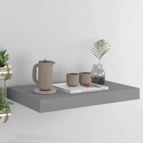 Miniatura 103 de Estantes flotantes de pared, juego de 4 estantes decorativos para montar en la pared, estante colgante con soportes invisibles para decoración