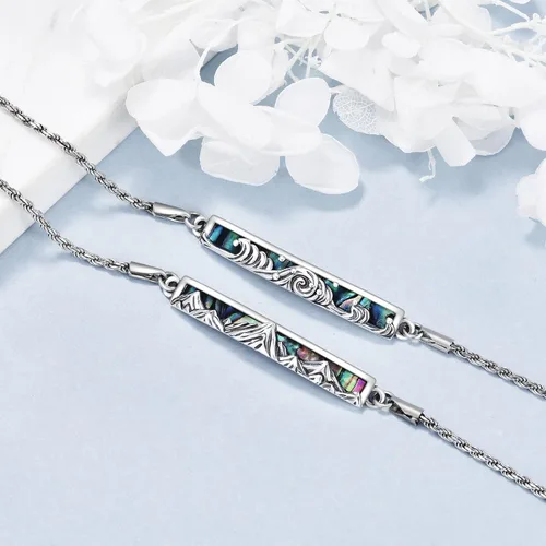 Miniatura 3 de YFN Pulsera ajustable inspiradora de plata de ley grabada, regalo de graduación para ella, pulseras para mujer