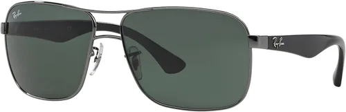 Miniatura 2 de Ray-Ban Gafas de sol cuadradas de metal Rb3516 para hombre