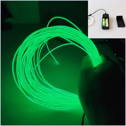 Miniatura 13 de Tira de luces LED de 360° – con opciones de alimentación de batería/USB – Luces LED flexibles para dormitorio, decoración del hogar, diseños