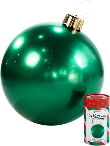 Miniatura 11 de Ornamento Navideño Inflable Holiball – Decoración Definitiva para Interior/Exterior – Reutilizable y Fácil de Almacenar – para Bodas, Fiestas, Plata