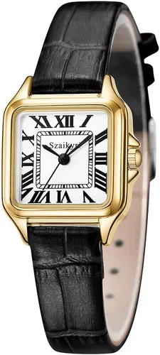Miniatura 2 de Classic Relojes cuadrados de mujer con números romanos, de vestir, informal