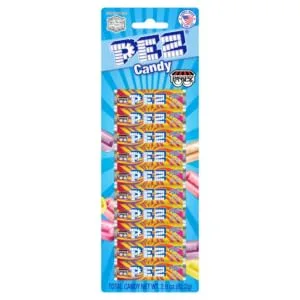 Only Kosher Candy Paquete de 10 repuestos surtidos con sabor a fruta, caramelo de fruta certificado Kosher, Kosher Parve, sin gluten, sin nueces,