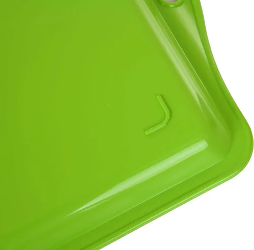 Miniatura 4 de Mintra Home Bandeja de servir duradera (1 unidad, verde) – Plato con asa de 14 pulgadas 'verde