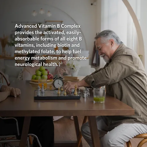 Miniatura 5 de Cooper Complejo completo de vitamina B metilada, apoyo energético†, 60 cápsulas