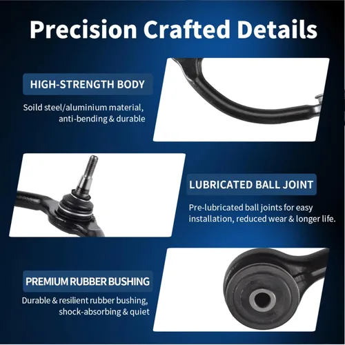 Miniatura 4 de Brazo de control delantero inferior con rótula para Jeep Commander 2006-2010, Grand Cherokee 2005-2010 - Kit de suspensión de 2 piezas K621374