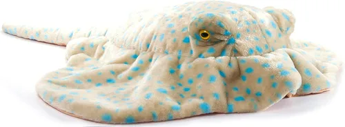The Petting Zoo Animal de peluche de rayas azules, regalos para niños, animales salvajes del océano Onez, juguete de peluche jumbo de rayas de 42