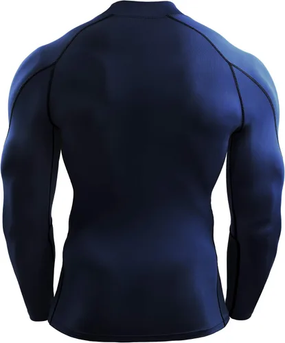 Miniatura 6 de NELEUS Men's 3 Pack Athletic Compression Shirt Running Shirts