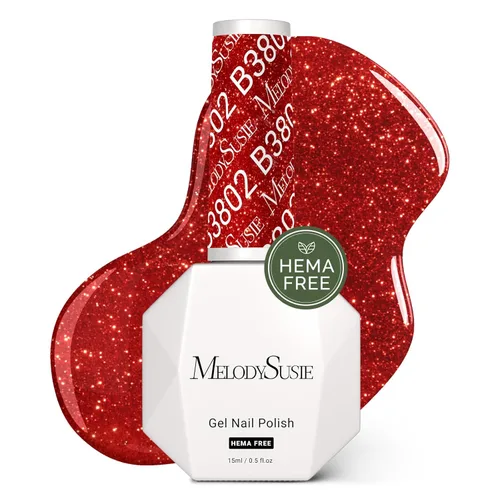 Miniatura 34 de MelodySusie Juego de 2 piezas de gel floreciente transparente y capa superior para diseño de uñas, esmalte de uñas de gel UV acuarela mármol, gel