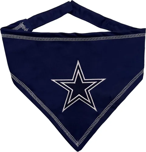 Pets First NFL Dallas Cowboys TIE - Bandana para perro, grande/XL. Bandana para perro, babero para mascotas, gatos, perros, la mejor bandana para el