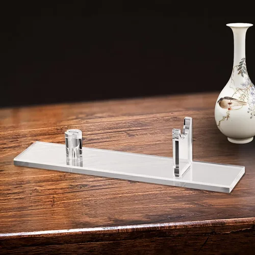 Miniatura 6 de noonebutyou Soporte de acrílico para cuchillos, soporte de exhibición de cuchillos de escritorio, soporte de cuchillo único para decoración