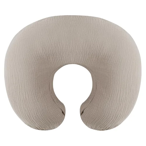 Onacosht Funda de Almohada de Lactancia de Muselina 100% Algodón Suave Funda de Almohada de Alimentación se Adapta a la Almohada de Lactancia Niebla
