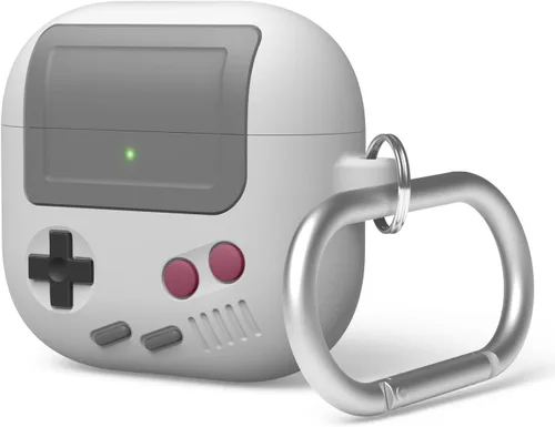 Miniatura 10 de elago AW5 - Funda compatible con AirPods 4 (2024), compatible con AirPods de 4ª generación, funda clásica retro con diseño de consola de juegos Negro