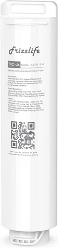 FRIZZLIFE ASR313-A Cartucho de filtro de repuesto para PX500/PX500-A (3ª etapa) - Filtro alcalino de remineralización