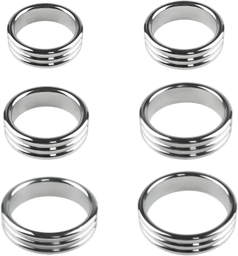 Miniatura 3 de Anillo de peso de acero inoxidable de metal, juguetes sexuales para adultos, anillo de resistencia al prepucio (color : 1.496 in)