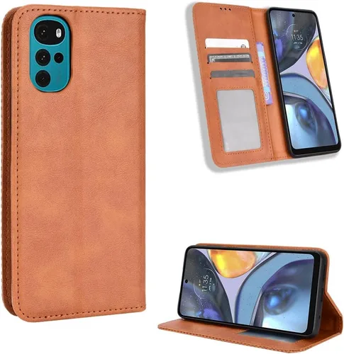 Miniatura 9 de Funda para Motorola Moto G22 Funda de piel sintética con tapa para Motorola Moto G22 XT2831-3, funda de piel sintética con tapa para Motorola Moto