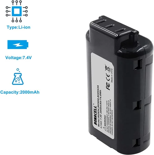 Miniatura 3 de Bonacell Paquete de 2 baterías de repuesto de iones de litio de 7.4 V 3500 mAh compatibles con baterías Paslode 902654 902600 916000 902400 B20543