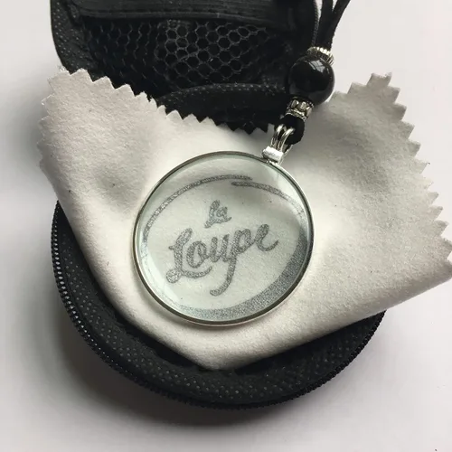 Miniatura 22 de by Wendra Collar con aumento, elementos naturales para aumentar la visión y la energía. ¡Deja tus lentes de lectura en casa! La Loupe