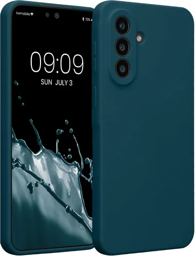 Miniatura 55 de kwmobile Funda compatible con Samsung Galaxy A13 4G - Funda delgada de silicona TPU - Acabado suave al tacto - Amarillo radiante