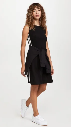 Miniatura 5 de Norma Kamali Vestido sin mangas con rayas laterales para mujer