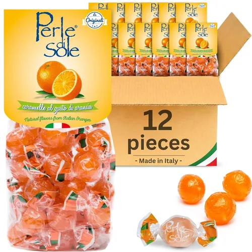 Miniatura 12 de Perle di Sole Caramelos duros de café italiano - Caramelos duros de café envueltos individualmente - Caramelos duros gourmet hechos en Italia