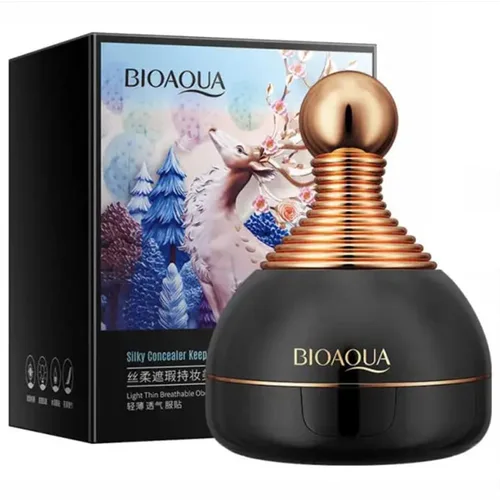 BIOAQUA Corrector sedoso que mantiene la crema de belleza suave, delicada, ligera, transpirable, refrescante, hidratante, premaquillaje, 2 colores,