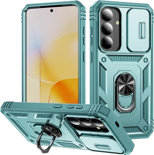 Miniatura 17 de Funda para Galaxy S22 Ultra, a prueba de golpes, resistente a los impactos con lente deslizante Funda protectora para Samsung Galaxy S22 Ultra 4G/5G