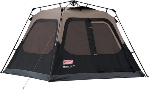 Miniatura 13 de Coleman Tienda de campaña instantánea para 4/6/8/10 personas con configuración de 1 minuto, tienda familiar grande con postes prefijados