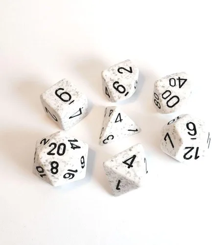 Miniatura 3 de Juego de 7 troqueles de camuflaje ártico polivinílico moteado