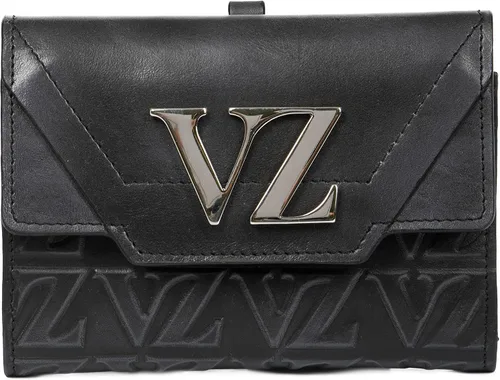 Miniatura 3 de VELEZ Mini mochila de cuero de grano completo + pequeña cartera negra para mujer