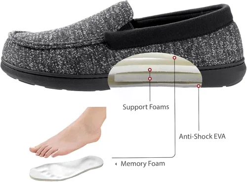 Miniatura 3 de RockDove SILVADUR - Pantuflas antiolor para hombre, 8
