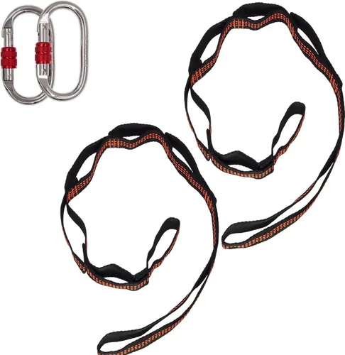 Miniatura 10 de Aerial Silk Yoga Hammock & Swing for Home, Inversion Exercises, Starter Kit for All Levels - Durable with Extension Straps, Carabiners, and Pose