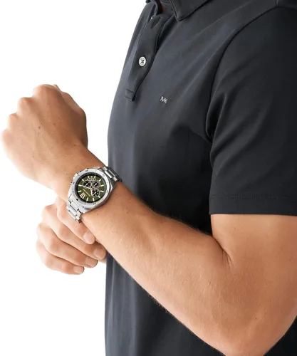Miniatura 4 de Michael Kors Brecken - Reloj de cuarzo para hombre con correa de acero inoxidable